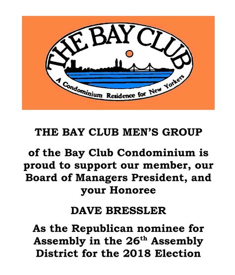 bay club mens group ad the queens village republican club onlinethe