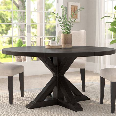 sydney dining table circle dining table black  dining table