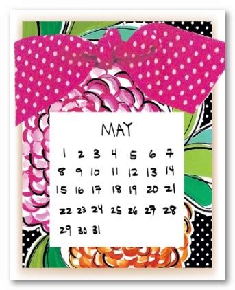 mini calendars page