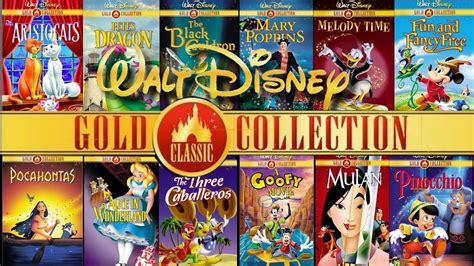 My Disney Dvd Gold Collection Youtube