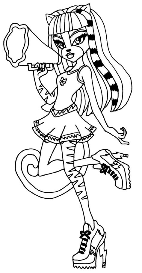 toys  dolls monster high coloring pages png  file