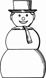 Snow Woman Coloring Clipart Clipartbest Line Book sketch template