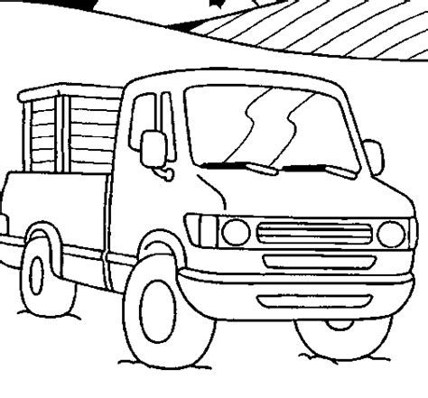 van coloring page coloringcrewcom