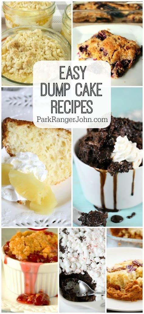 easy dump cake recipes