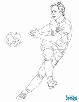 Coloring Pages Soccer Players Coloriage Player Griezmann Messi Lampard Neymar Ronaldo Frank Ausmalbilder Antoine Sketch Printable Football Color Impressionnant Fußball sketch template