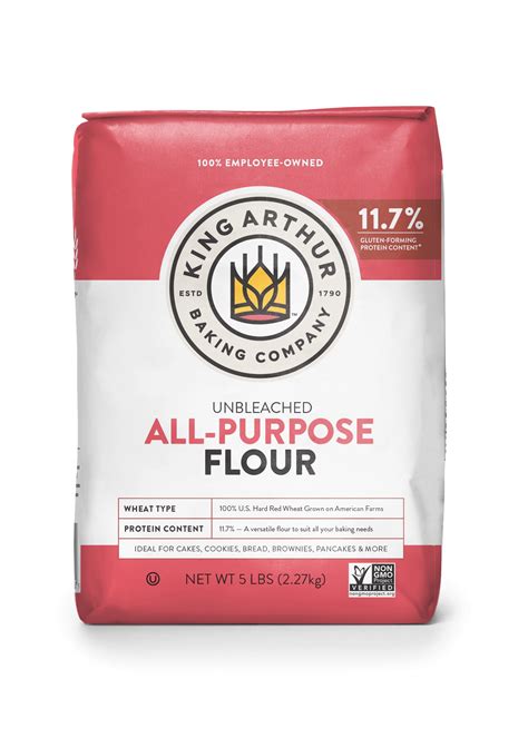 king arthur flour unbleached  purpose flour  lb bag walmartcom