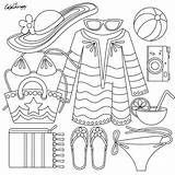 Coloring Pages Fashion Clothes Summer Color Printable App Show Therapy Girls Designer Adults Adult Clothing Getcolorings Colorings Getdrawings Fun While sketch template