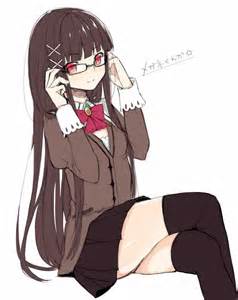 anime girl with glasses image by haruhi1298 on photobucket