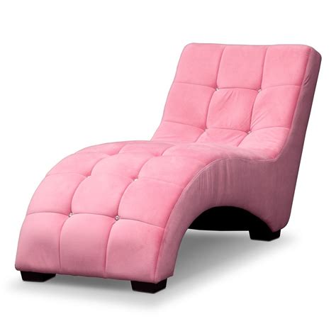 pink chaises