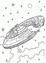 Raumschiffe Zeichnungen Besuchen sketch template