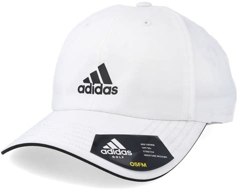 mens golf cap white adjustable adidas caps hatstoreworldcom