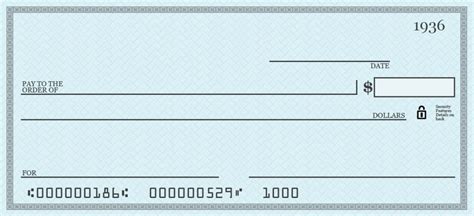 Fillable Blank Check Template Danetteforda