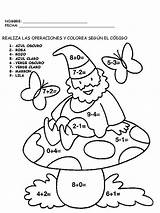 Sumas Operaciones Matematicas Matemáticas Sumando Ficha Raudales sketch template