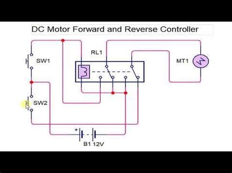 dc motor reversing switch wiring diagram zackyfebrika