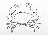 Wikihow Crabs Pencil Granchio Disegnare Fisch Bleistift Desenho Dungeness sketch template