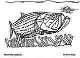 Coloring Pages Tide Flood Trout Brown Too Kids sketch template