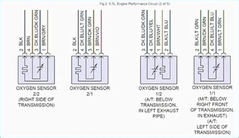 wire oxygen sensor diagram