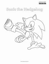 Sonic Coloring Hedgehog Super sketch template