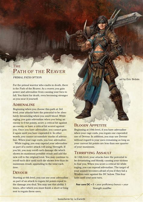 dnd  homebrew dnd  homebrew dungeons  dragons classes ranger dnd images