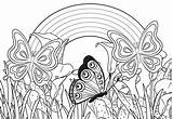 Butterflies Regenbogen Malvorlagen Ausdrucken Basecampjonkoping sketch template