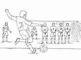 Soccer Coloriages Voetbal Kleurplaten Gulli Desenho Muitos Futebol Penalty Espacoeducar Joueur Niort Asptt Lezen Imprime Partage Télécharge sketch template