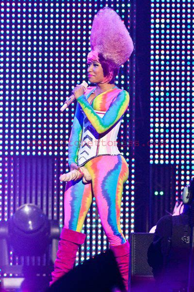 dis is bullz9ja nicki minaj stages outfit with manhood attachment