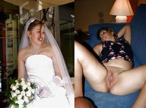 brides caught naked mistake