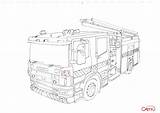 Coloring Scania Pages Trucks Template Nz sketch template