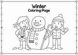 Preschool Winter Snow Coloring Pages Worksheets Worksheet Worksheeto Via Printable sketch template