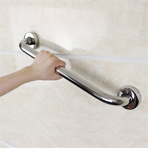 30cm Chrome Polished 304 Stainless Steel Bathroom Bathtub Handrail
