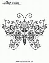 Coloring Pages Butterfly Printable Adult Awesome Adults Mandala Butterflies Kids Color Fantasy Hard Deviantart Google Book Books Print Pattern Popular sketch template