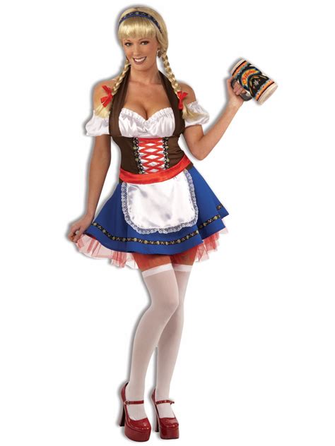 oktoberfest bavarian german swiss beer maid girl ladies fancy dress