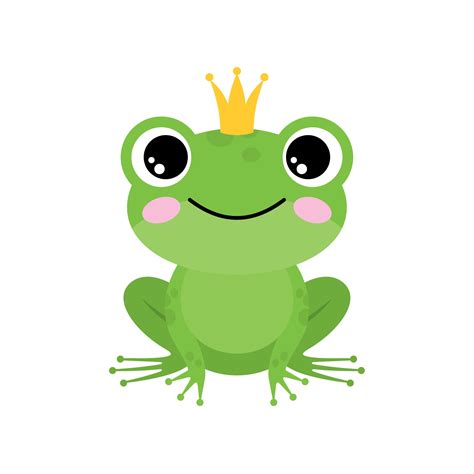princess frog single clipart princess frog graphic digital images