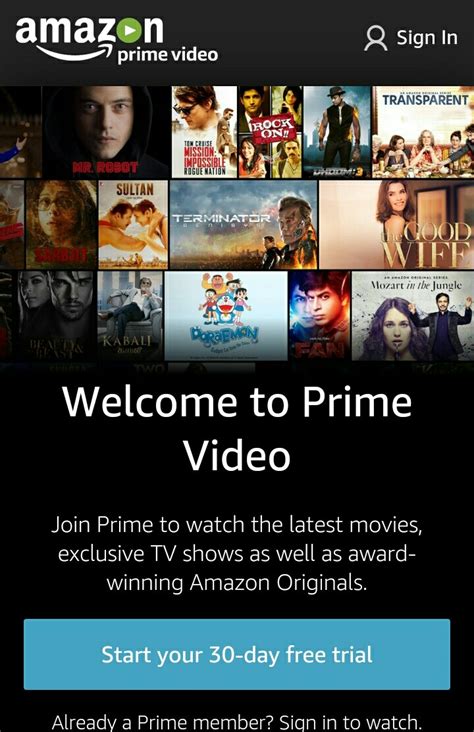 days trial amazon prime video indiakaaoffercom