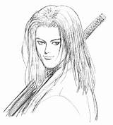 Ukyo Sketch Face Characters4 Fightersgeneration sketch template