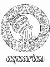 Aquarius Zodiac Symbol Dxf Svg sketch template