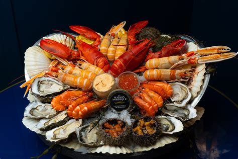 commande plateau de fruits de mer de luxe pour    personnes