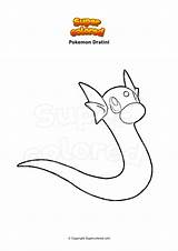 Pokemon Dratini Ausmalbild Supercolored Gigamax Schwert Hatterene Ausdrucken Schild sketch template