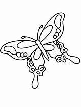 Butterfly Coloring Color Pages Clipart Library sketch template