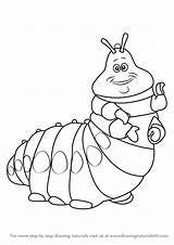 Life Heimlich Draw Step Bugs Bug Drawing Characters Caterpillar Cartoon Drawingtutorials101 Previous Next sketch template