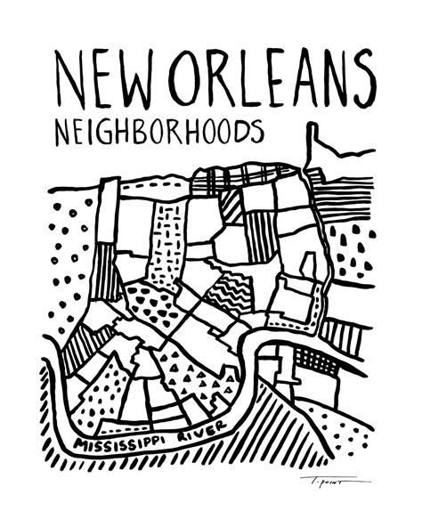 orleans streetcar coloring pages
