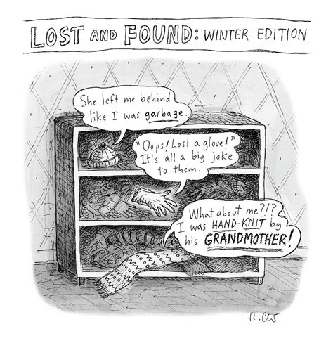 Lost And Found Drawing By Roz Chast Fine Art America
