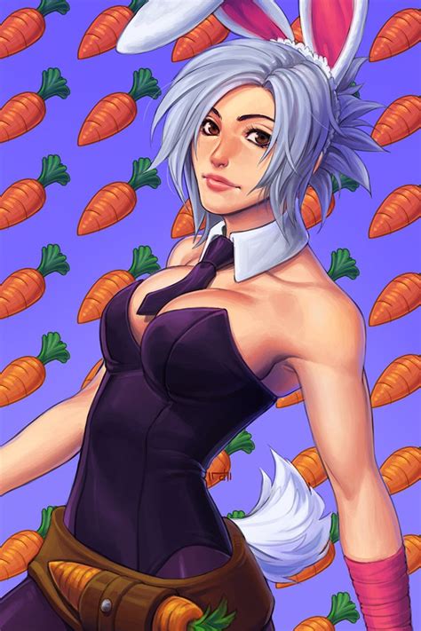 bunny riven by irahi on deviantart bunny league of legends deviantart