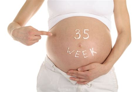 35 weeks of pregnancy symptoms and fetal development styles at life