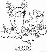 Arno Duck sketch template