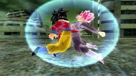 Goku Ssj4 And Black Goku Ssj Rose Fusion Black Goku Ssj4