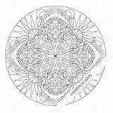 Coloring Celestial Pages Mandala Emerlye Designlooter Template 53kb 500px sketch template
