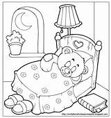 Pajama Coloring Color Pages Activities Colouring Getcolorings Printable sketch template