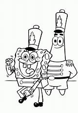 Spongebob Squarepants sketch template