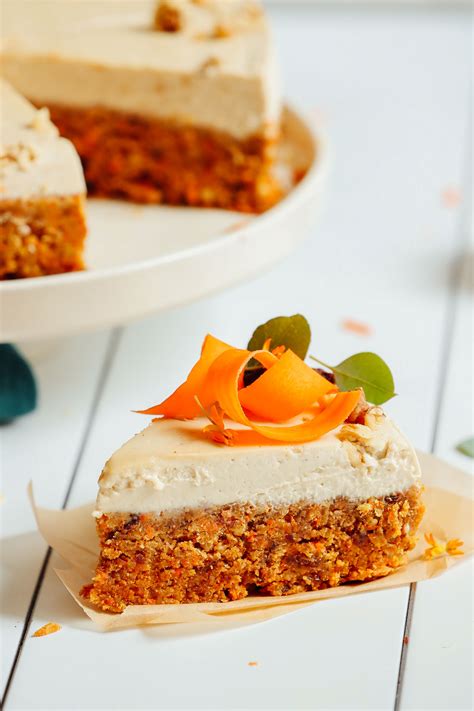 raw vegan carrot cake minimalist baker recipes